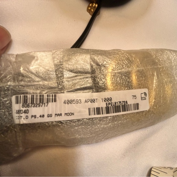 Gucci Black Belt with Gold GG Buckle